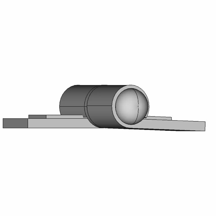 Gonzo 3 4 Com Aba - Downloadable CAD Representation