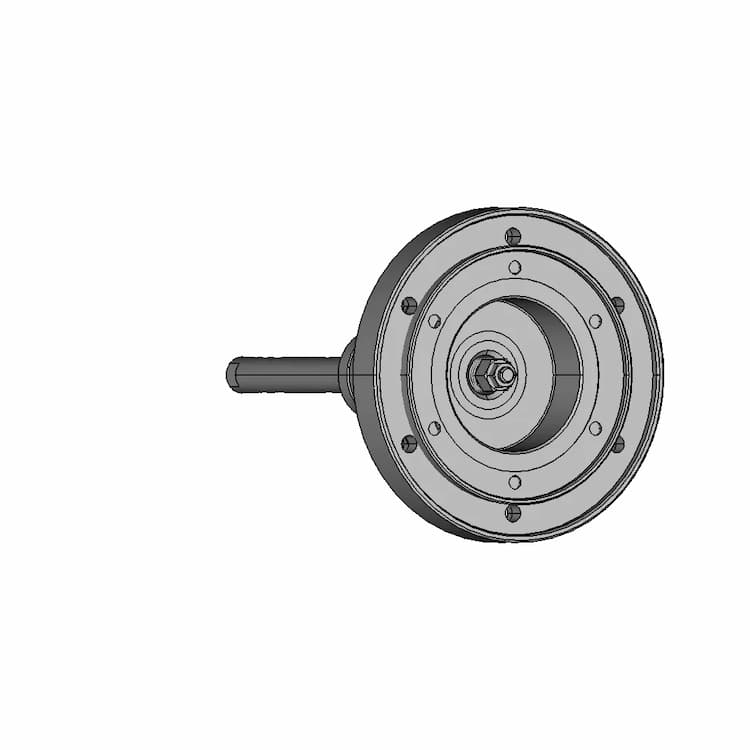 Mandrel Force Actuated For Centric Comprehensive Internal Clamping - Downloadable CAD Representation