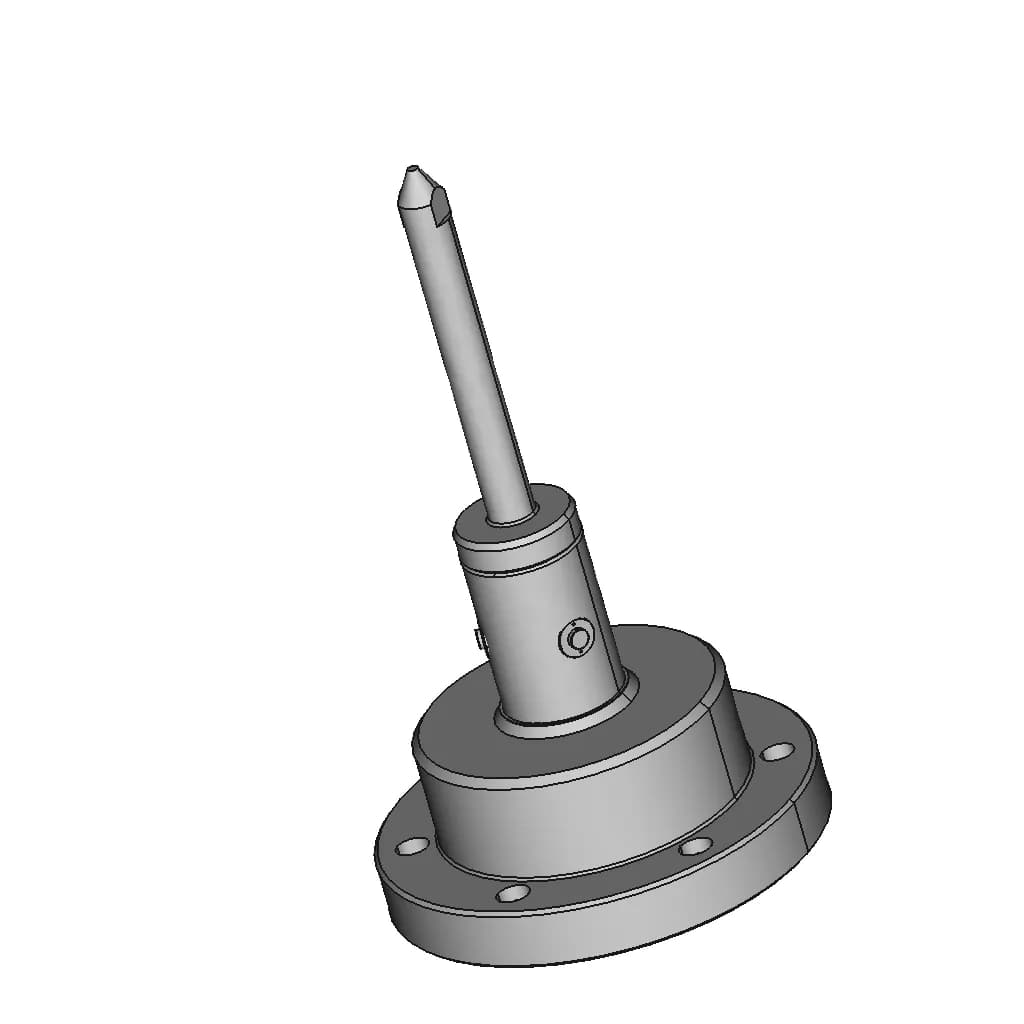 Mandrel Force Actuated For Centric Comprehensive Internal Clamping - Downloadable CAD Representation_60_30_degree_snapshot