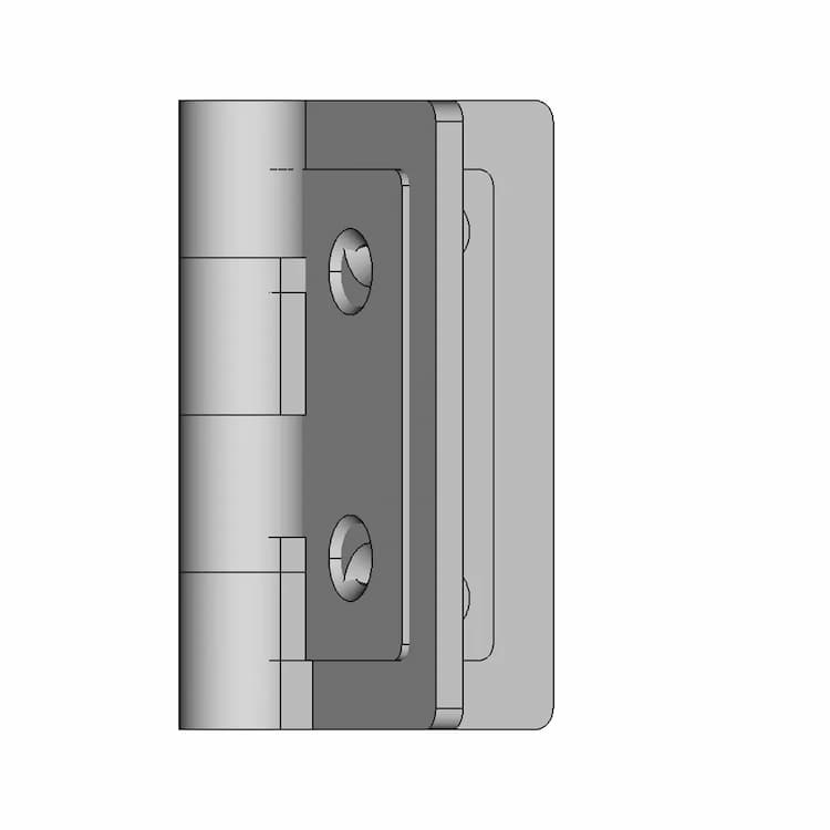 Mensan 60X60X3 Mm Hinge Mentese By Sby | High-Quality CAD Model
