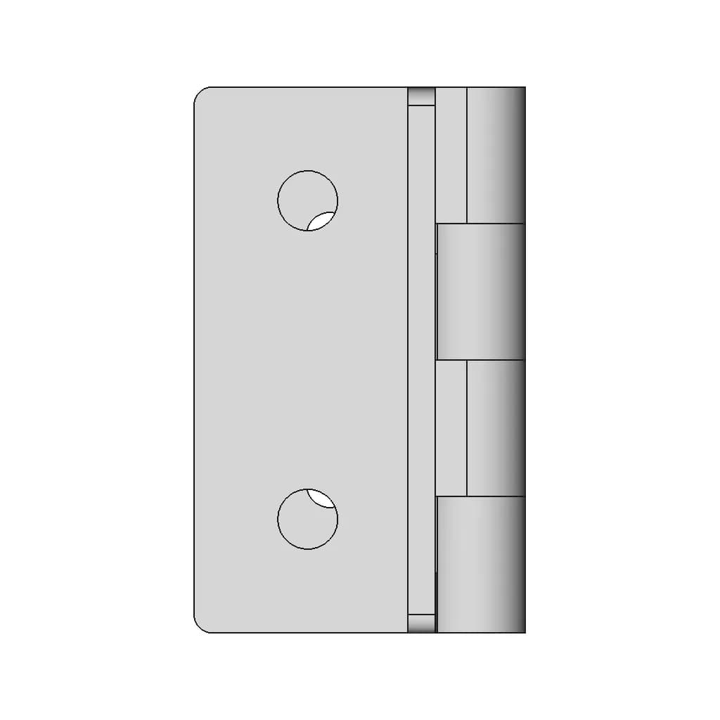 Mensan 60X60X3 Mm Hinge Mentese By Sby | High-Quality CAD Model_0_270_degree_snapshot