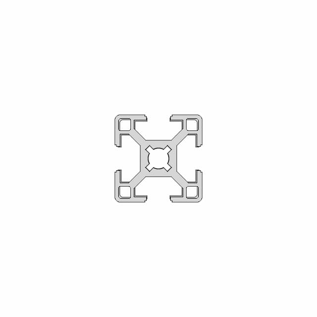 Aluminium Profile 3030T 8 Mm Slot | High-Quality CAD Model