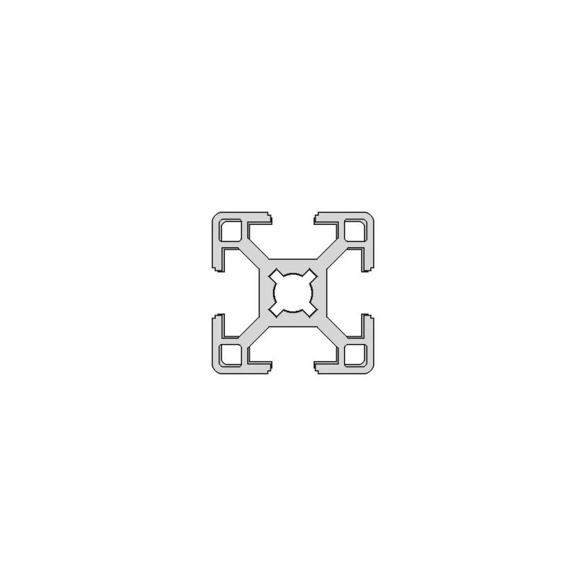 Aluminium Profile 3030T 8 Mm Slot | High-Quality CAD Model