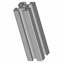 Aluminium Profile 3030T 8 Mm Slot | High-Quality CAD Model_60_30_degree_snapshot