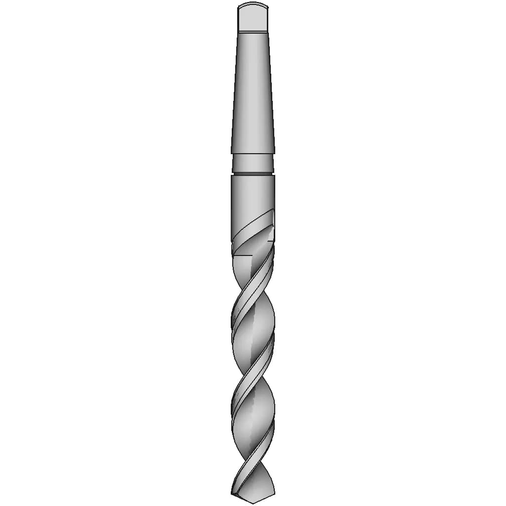 Taper Shank Twist Drill - Standard Mechanical Component_0_0_degree_snapshot