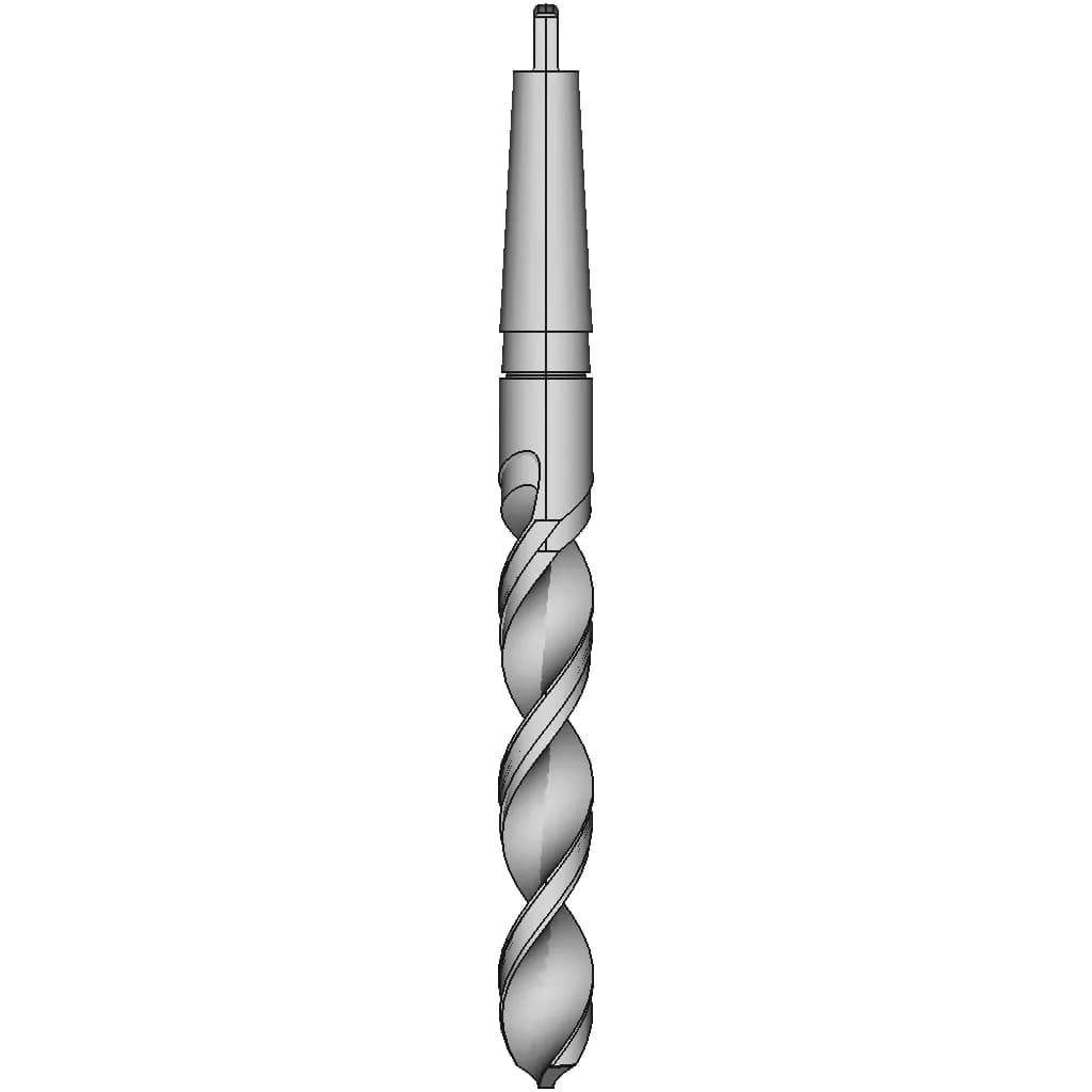Taper Shank Twist Drill - Standard Mechanical Component_0_270_degree_snapshot