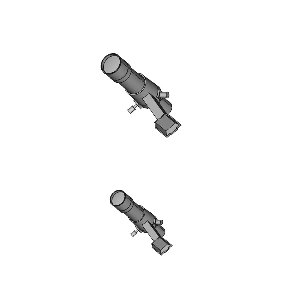 6X30 Gso Finder Scope For Telescope | 3D Engineering Design File_60_30_degree_snapshot