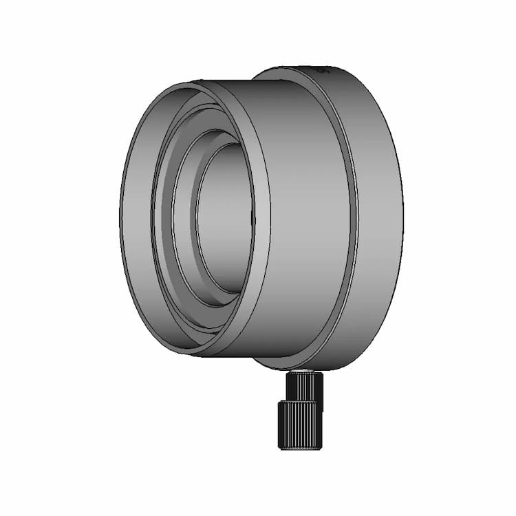 1 25 Inch Reducer For Focuser - Downloadable CAD Representation