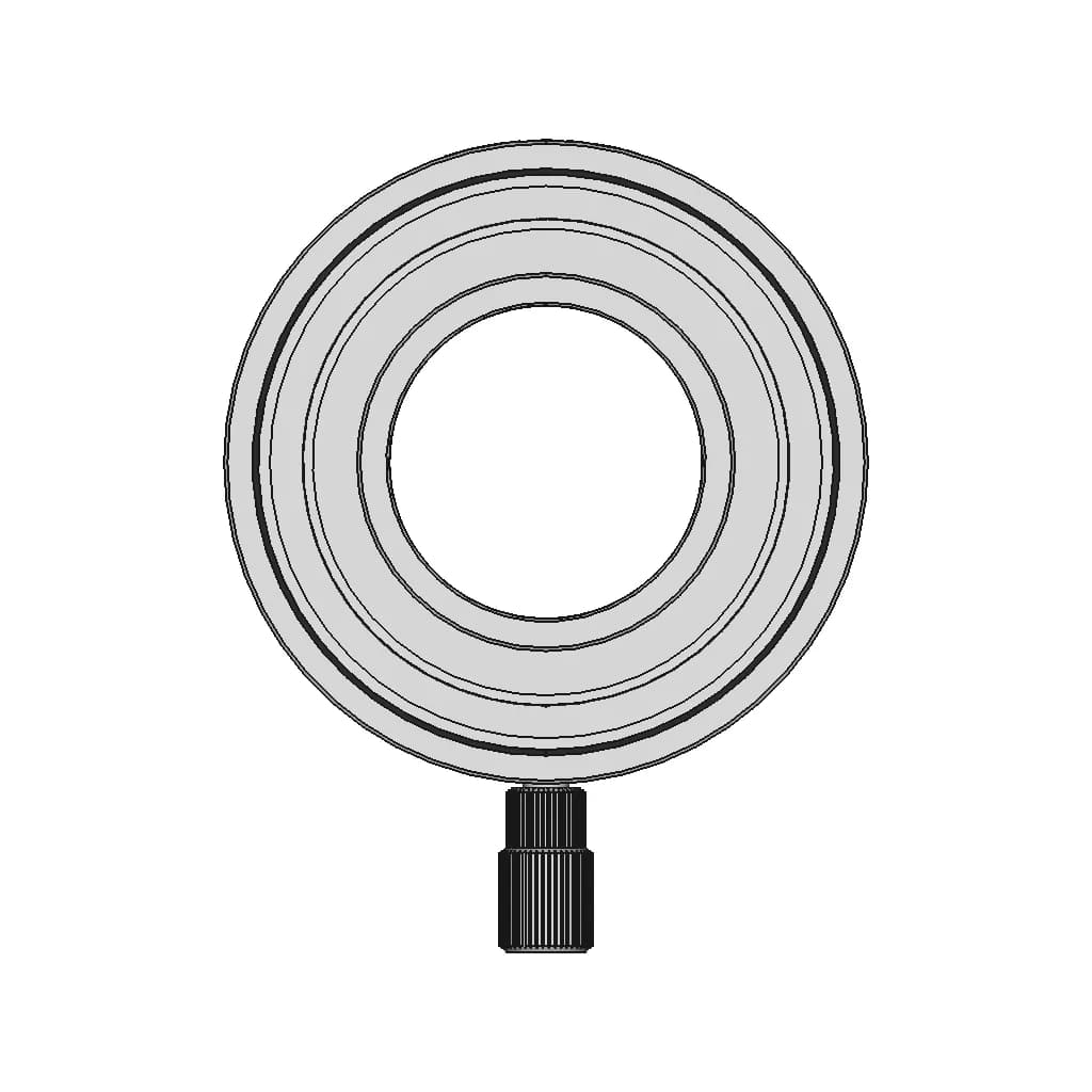 1 25 Inch Reducer For Focuser - Downloadable CAD Representation_0_90_degree_snapshot