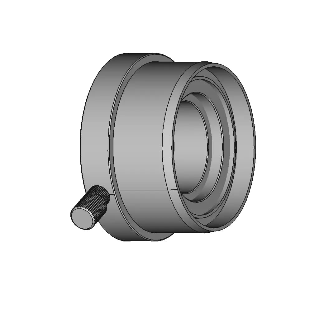 1 25 Inch Reducer For Focuser - Downloadable CAD Representation_60_30_degree_snapshot