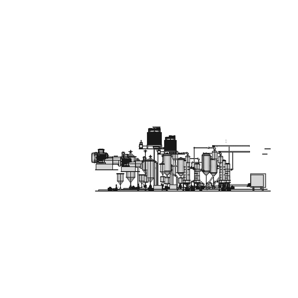 Evaporator Plant For Soap Manufacturing Process | 3D Engineering Design File_0_0_degree_snapshot