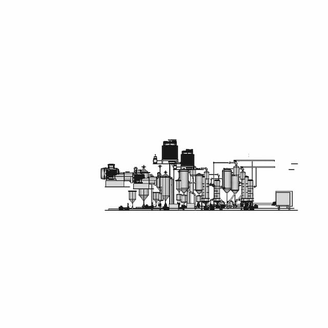 Evaporator Plant For Soap Manufacturing Process | 3D Engineering Design File