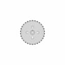 Conveyor Pulley With Metal Rods | High-Quality CAD Model_0_0_degree_snapshot