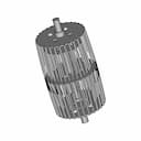 Conveyor Pulley With Metal Rods | High-Quality CAD Model_60_30_degree_snapshot