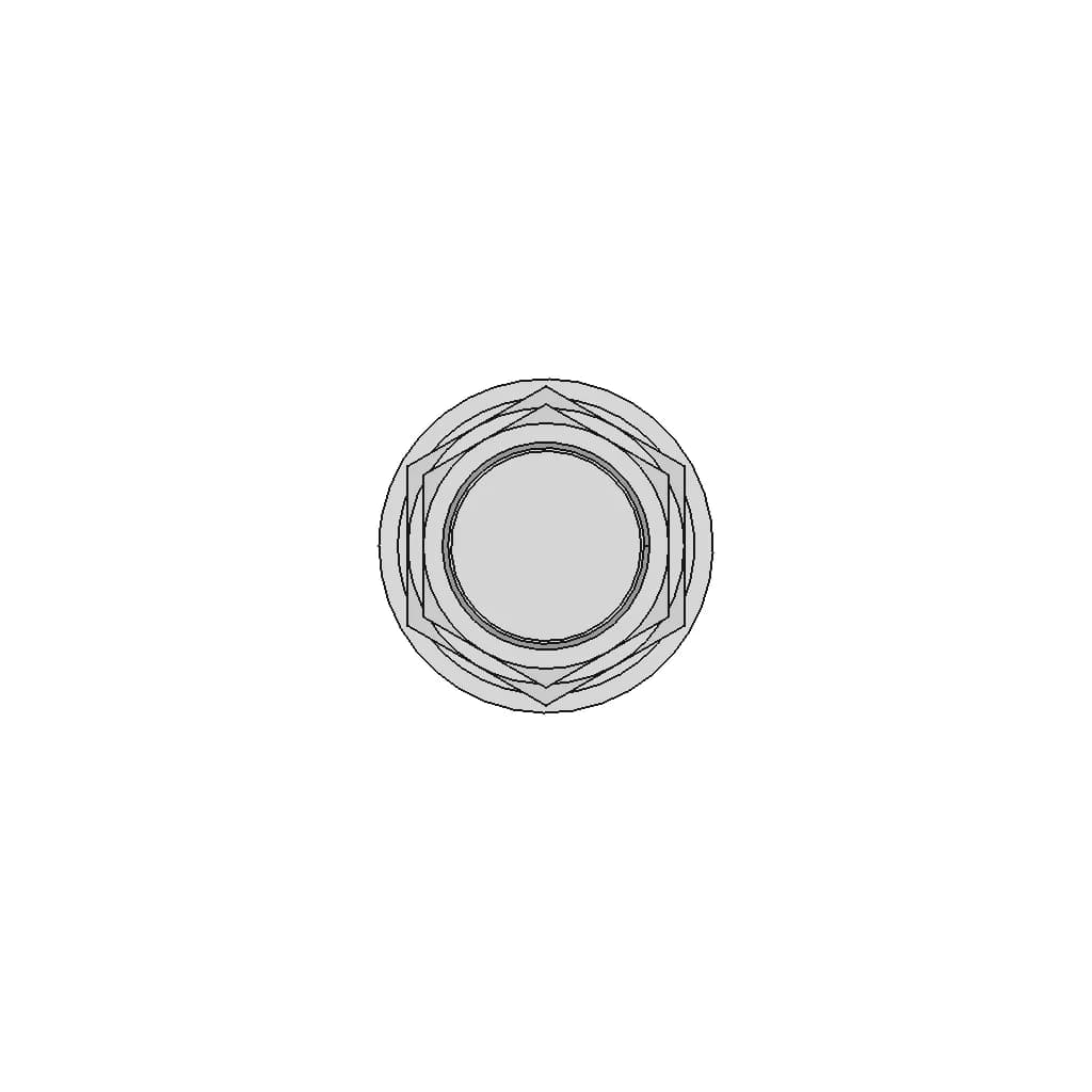 Round Threaded Inductive Proximity Sensors M8 M12 M18 M30 Flush Extended Ends | 3D Engineering Design File_270_0_degree_snapshot