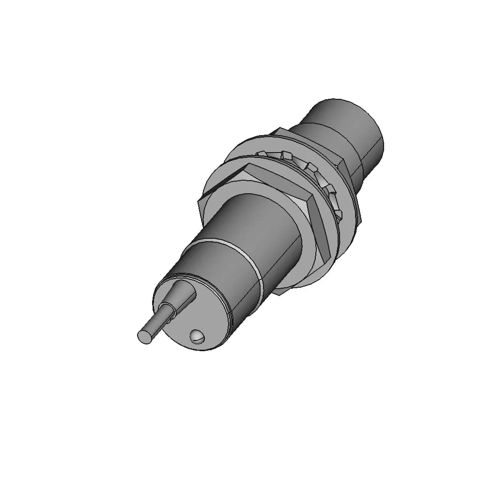 Round Threaded Inductive Proximity Sensors M8 M12 M18 M30 Flush Extended Ends | 3D Engineering Design File_60_30_degree_snapshot