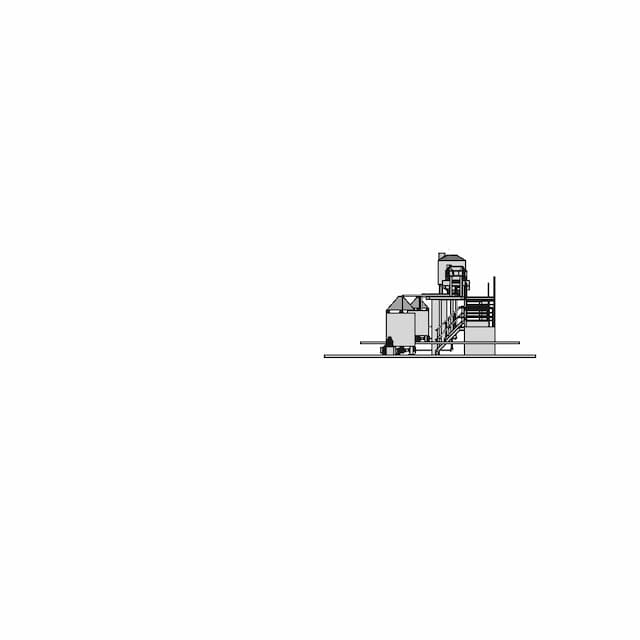 Treatment Plant For Soap Process Flow - Downloadable CAD Representation