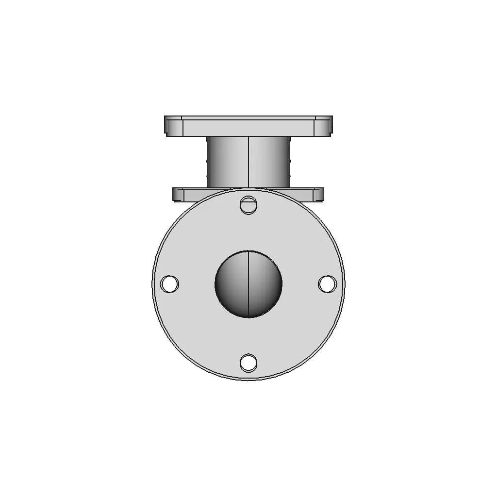 Pipe Flange Connector - Standard Mechanical Component_0_270_degree_snapshot