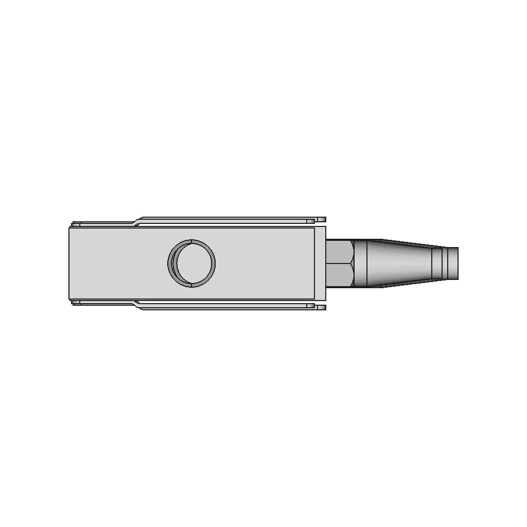 Tedea Huntleigh 614 Rs Pro Load Cell - Standard Mechanical Component_90_0_degree_snapshot