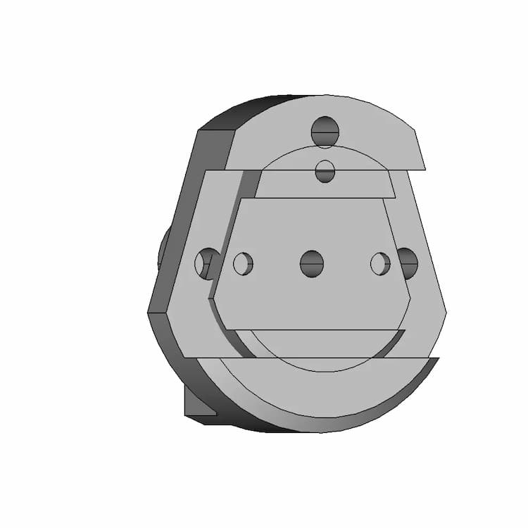 Machine Component | 3D Engineering Design File