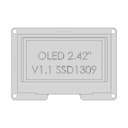 Oled Screen 2 42 V1 1 Ssd1309 | High-Quality CAD Model_270_0_degree_snapshot
