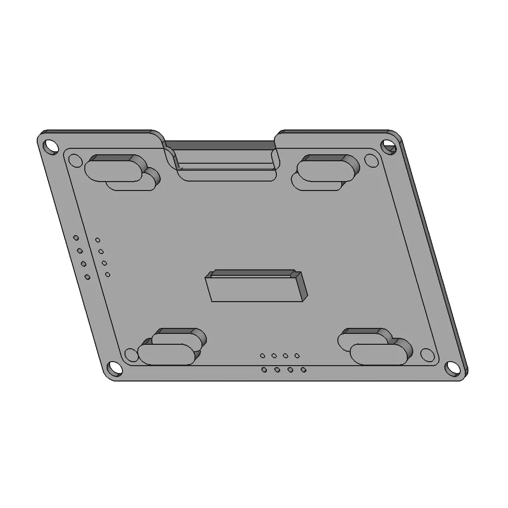 Oled Screen 2 42 V1 1 Ssd1309 | High-Quality CAD Model_60_30_degree_snapshot