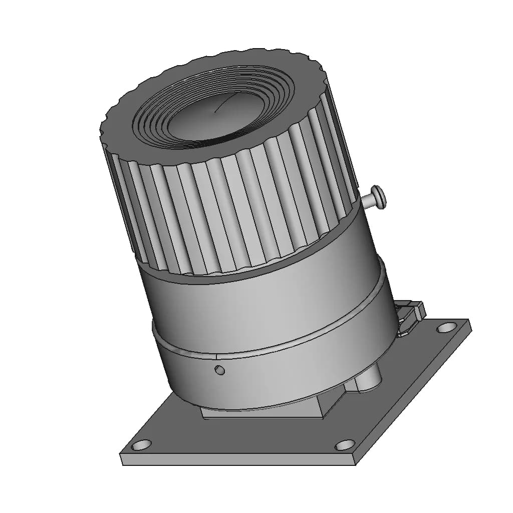 Raspberry Pi Camera Module | 3D Engineering Design File_60_30_degree_snapshot