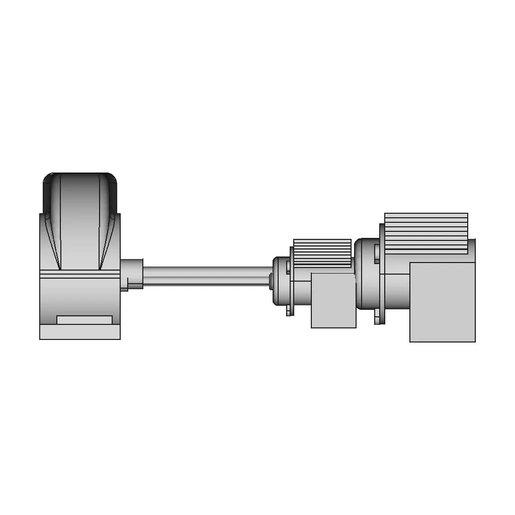 Centrifugal Motor Pump - Downloadable CAD Representation_0_90_degree_snapshot