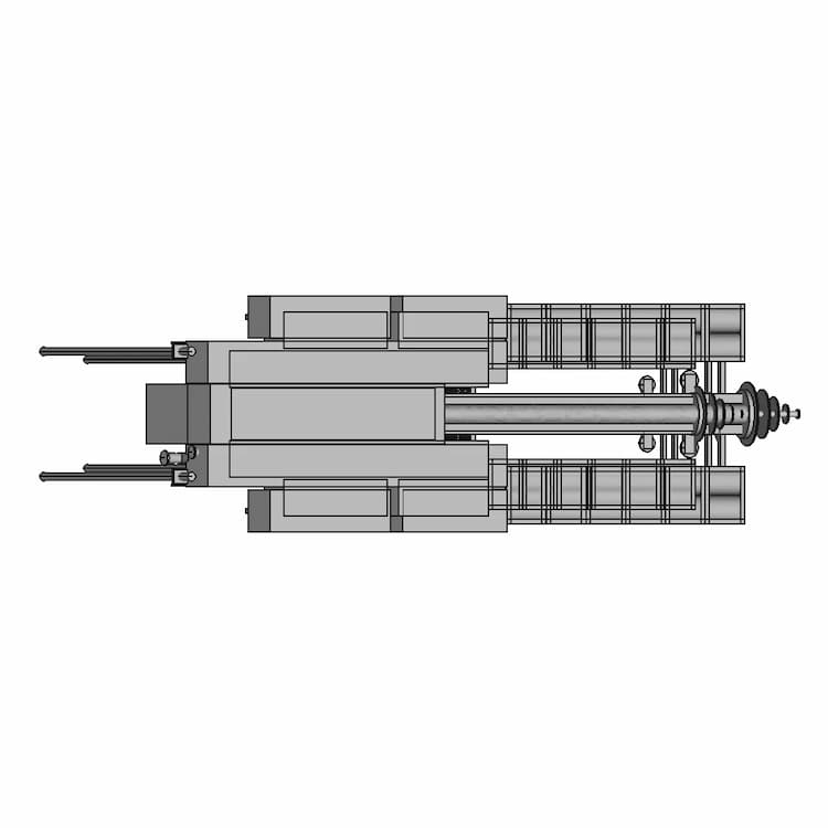 Draga Succion Opcion 1 - Standard Mechanical Component