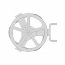 3 Sisters Steam Cylinder Engine - Standard Mechanical Component_0_90_degree_snapshot