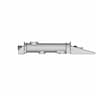 Screw Conveyor O300 With 1 Input 2 Outputs - Standard Mechanical Component_0_90_degree_snapshot