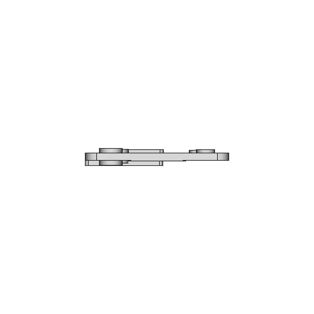 Plate For The Machine - Downloadable CAD Representation_0_90_degree_snapshot