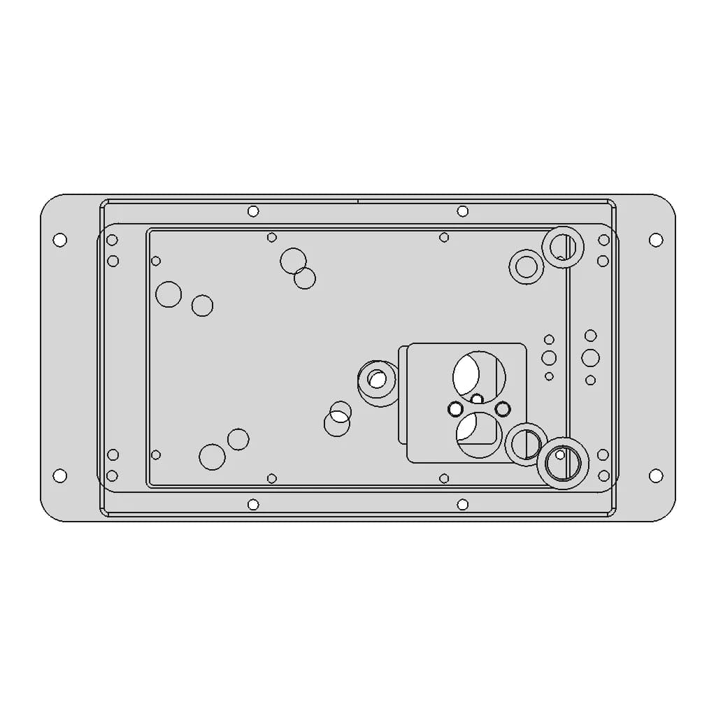 Plate For The Machine - Downloadable CAD Representation_270_0_degree_snapshot
