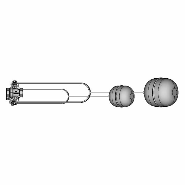 Ball Valve Stop Vertical | High-Quality CAD Model