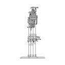 Hydraulic Press - Downloadable CAD Representation_0_270_degree_snapshot