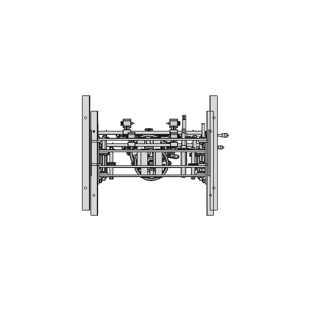 Hydraulic Press - Downloadable CAD Representation_90_0_degree_snapshot
