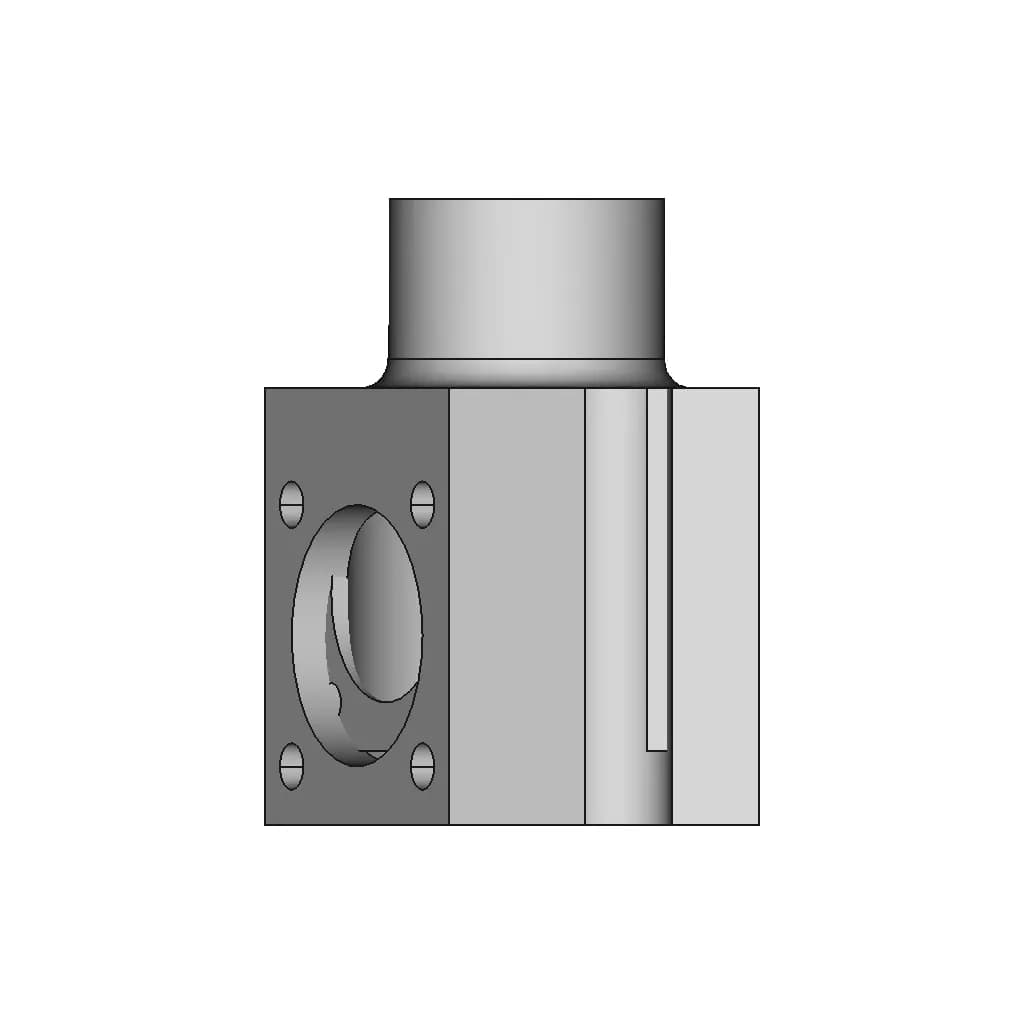 Mini Crank Case_Exercise - Standard Mechanical Component_0_90_degree_snapshot
