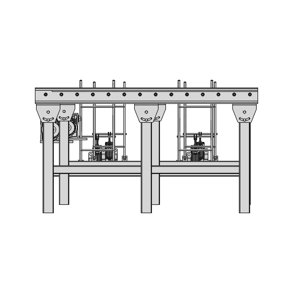 Conveyor For Changing Direction - Downloadable CAD Representation_0_0_degree_snapshot