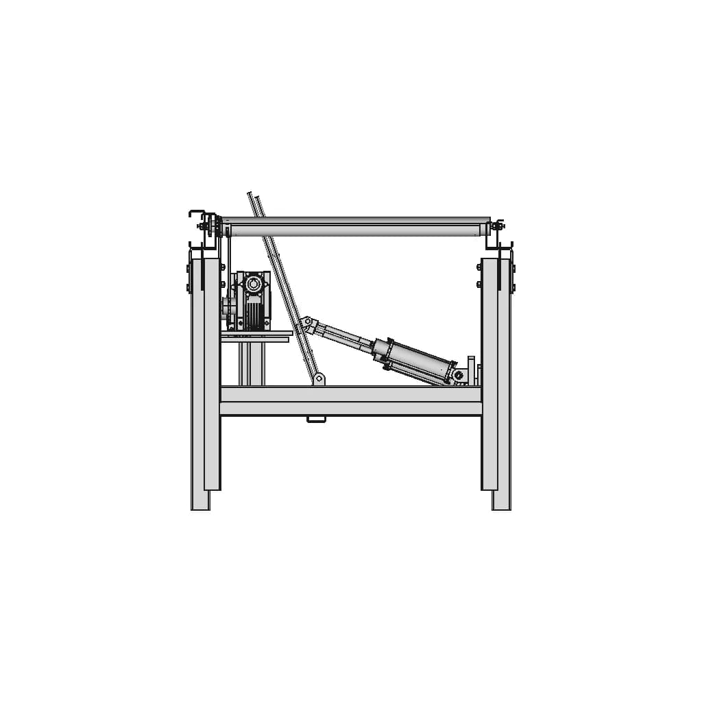 Conveyor For Changing Direction - Downloadable CAD Representation_0_90_degree_snapshot