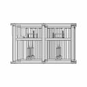 Conveyor For Changing Direction - Downloadable CAD Representation_90_0_degree_snapshot