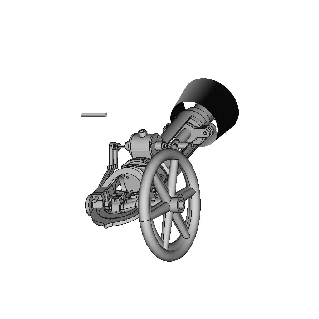 Steam Pump - Downloadable CAD Representation_60_30_degree_snapshot