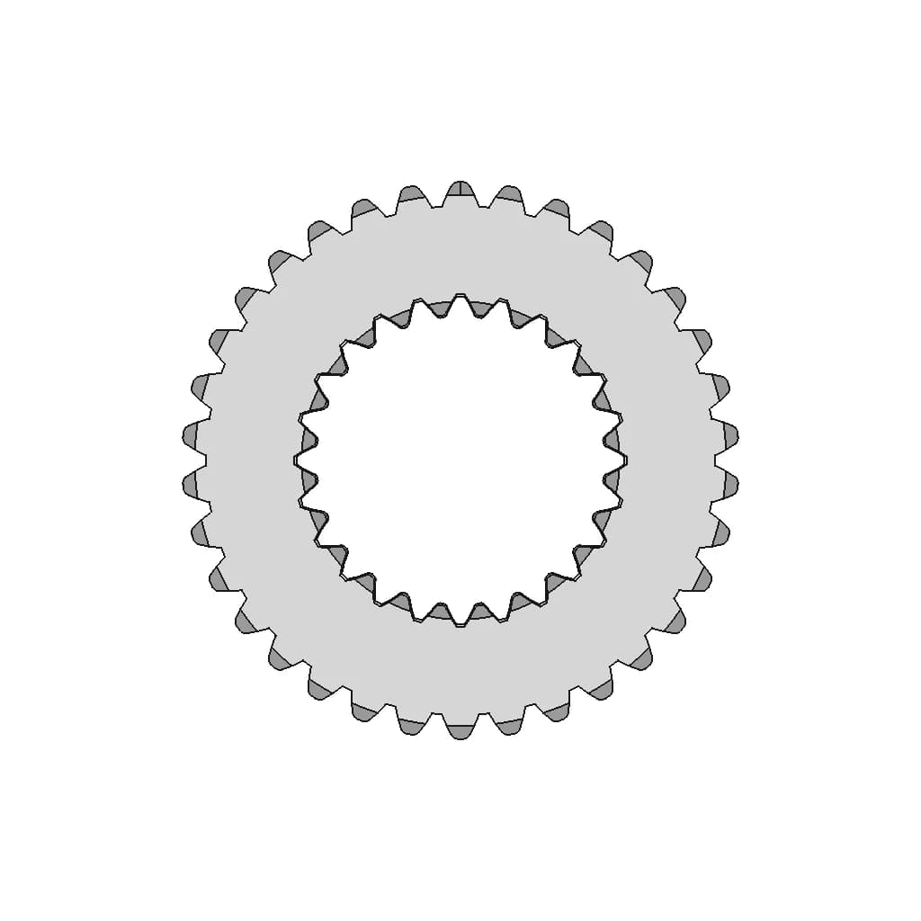 Spline Adapter | High-Quality CAD Model_270_0_degree_snapshot