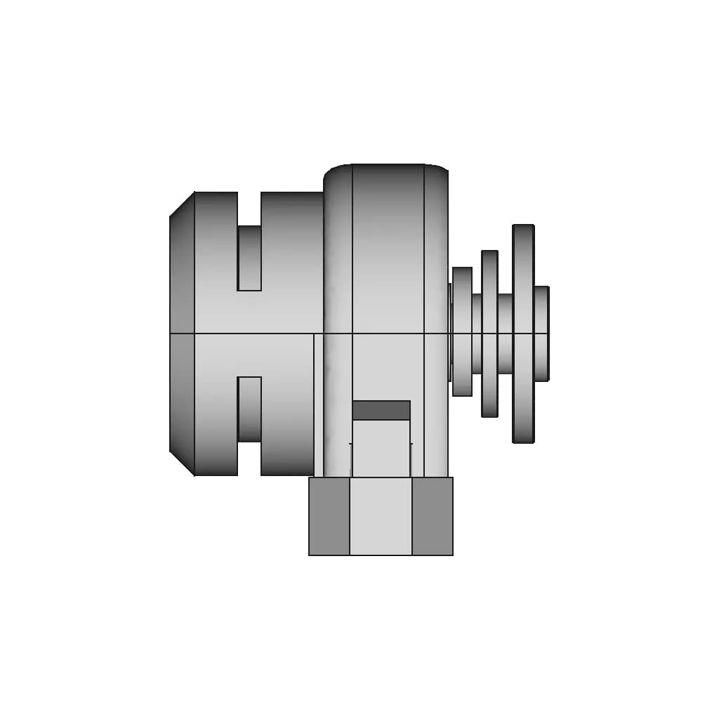 Quarter Turn Actuator | 3D Engineering Design File_0_270_degree_snapshot