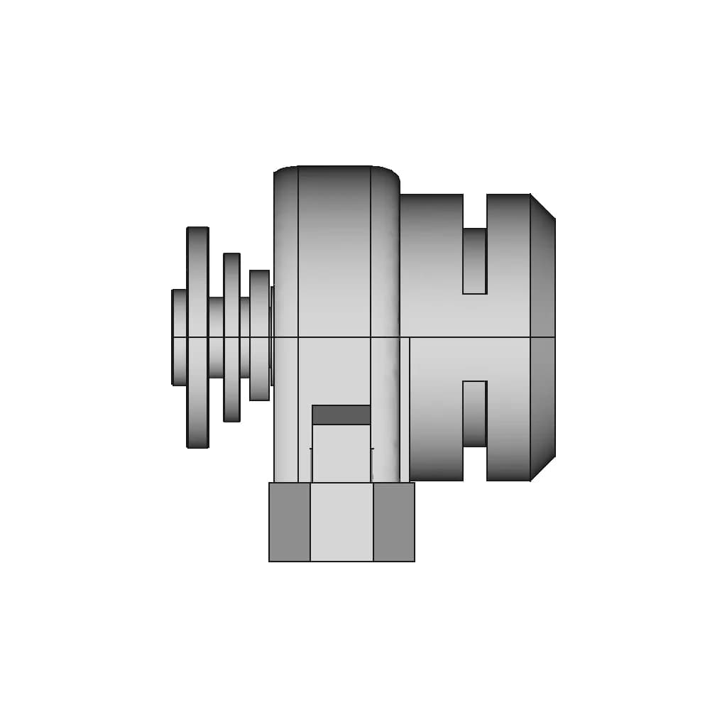 Quarter Turn Actuator | 3D Engineering Design File_0_90_degree_snapshot