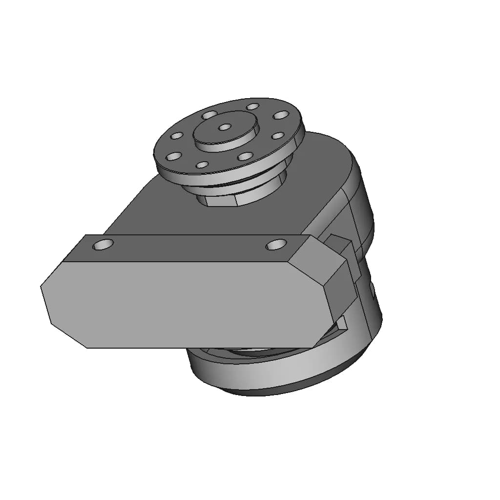 Quarter Turn Actuator | 3D Engineering Design File_60_30_degree_snapshot
