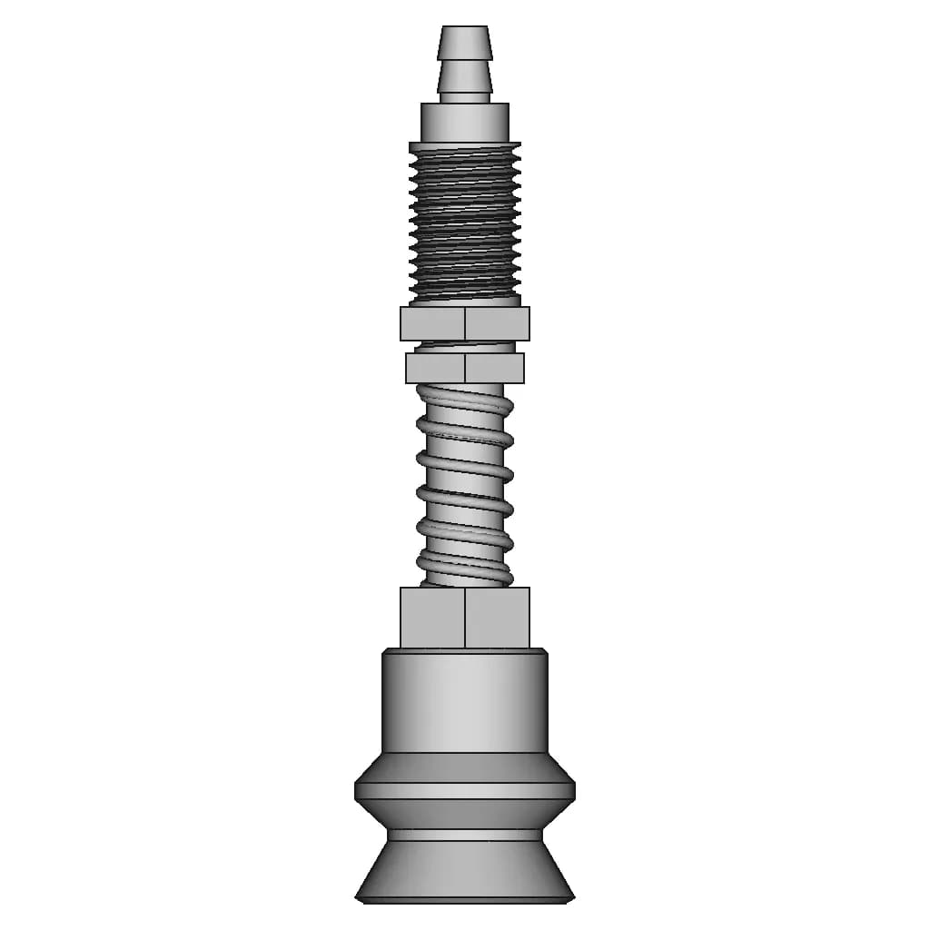 Suction Cup M10X60Mm Suction Rubber D20Mm | 3D Engineering Design File_0_90_degree_snapshot
