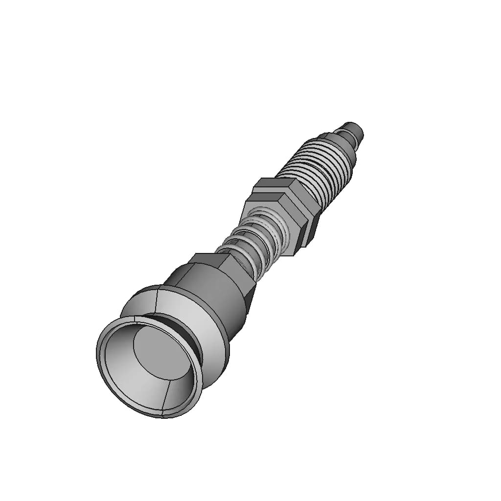 Suction Cup M10X60Mm Suction Rubber D20Mm | 3D Engineering Design File_60_30_degree_snapshot