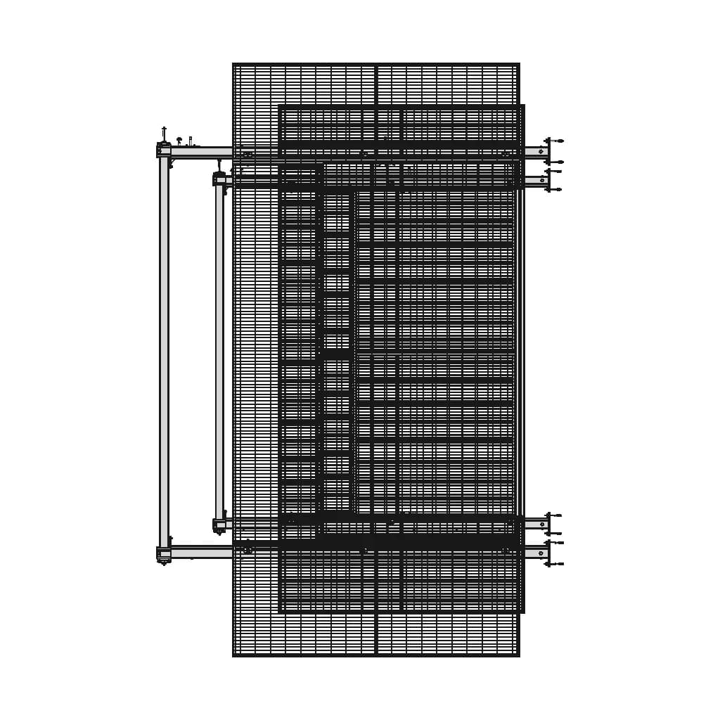 Safety Lifting Door On Counterweight - Standard Mechanical Component_0_90_degree_snapshot