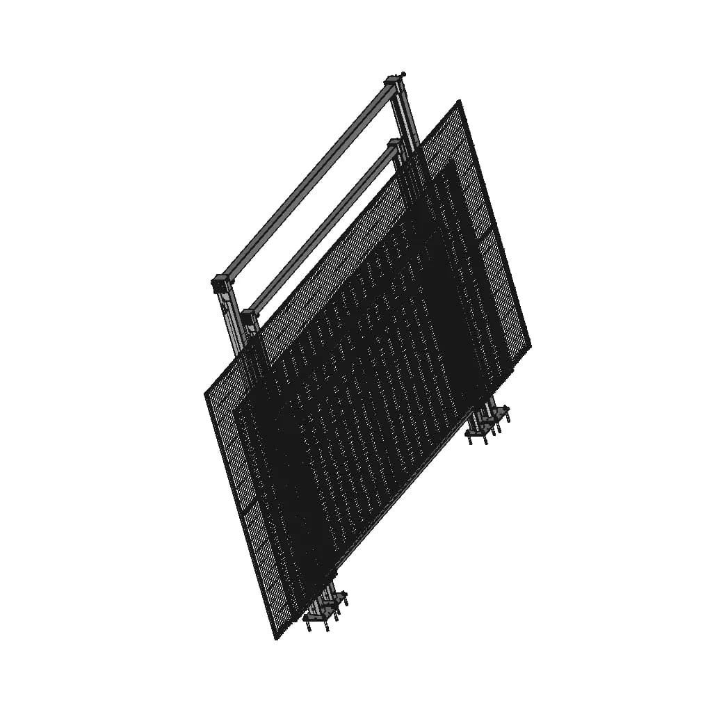 Safety Lifting Door On Counterweight - Standard Mechanical Component_60_30_degree_snapshot