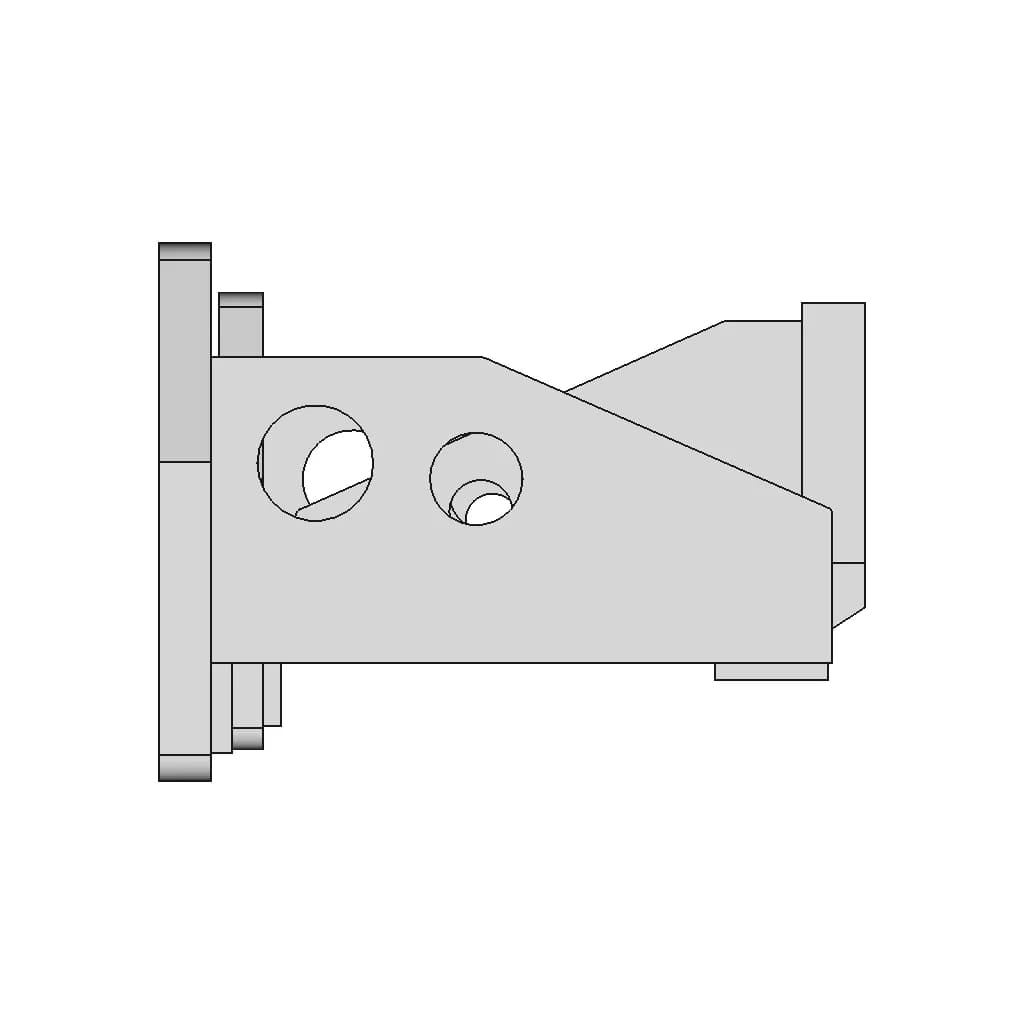 Forklift Jack Bracket | 3D Engineering Design File_0_0_degree_snapshot